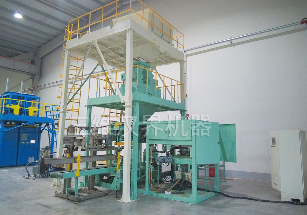 三维汉界全自动包装机助力石英砂企业减时增效